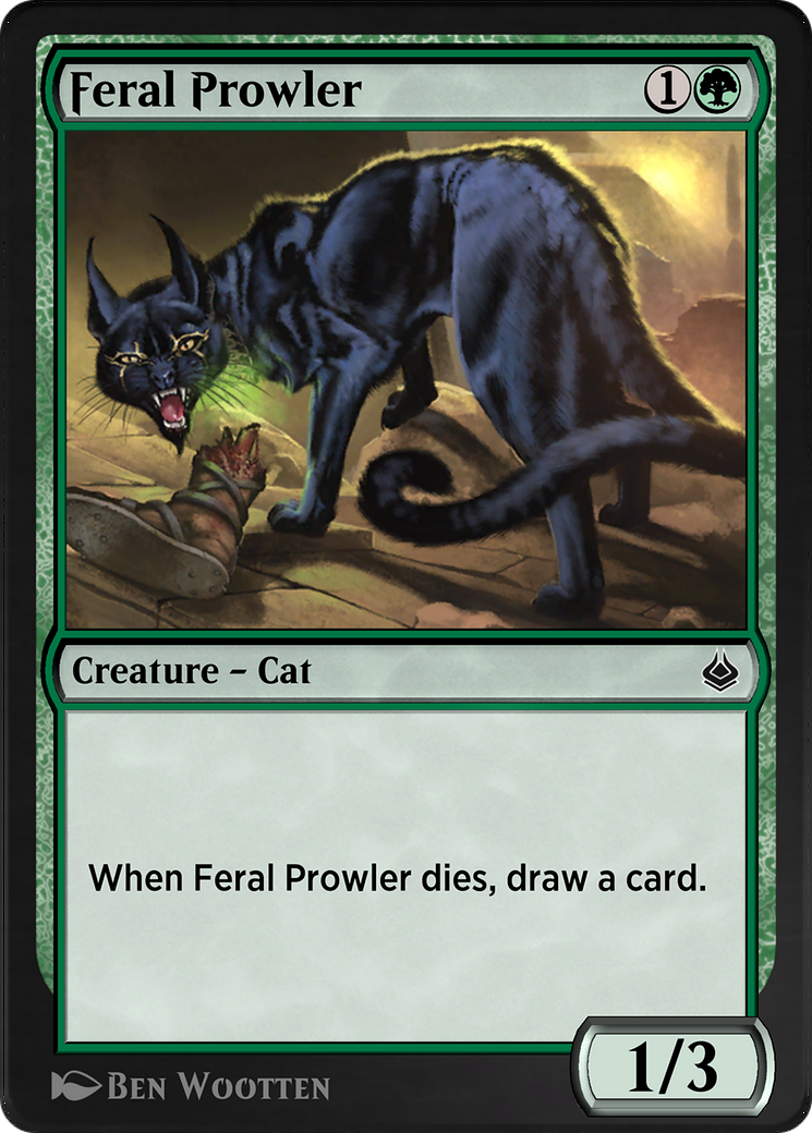 Feral Prowler (AKR-191) [Amonkhet Remastered]