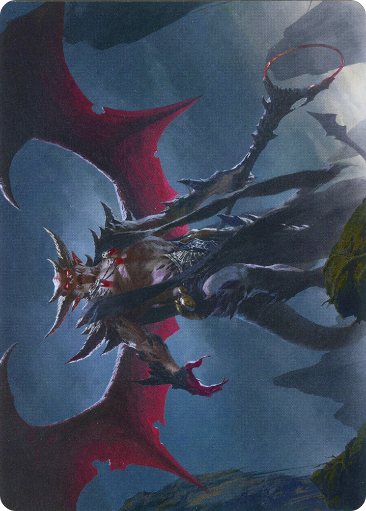 Taborax, Hope's Demise // Taborax, Hope's Demise (AZNR-063) (Borderless) [Zendikar Rising Art Series] Foil
