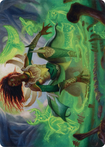 Fauna Shaman // Fauna Shaman (ABRO-024) (Borderless) [The Brothers' War Art Series] Foil
