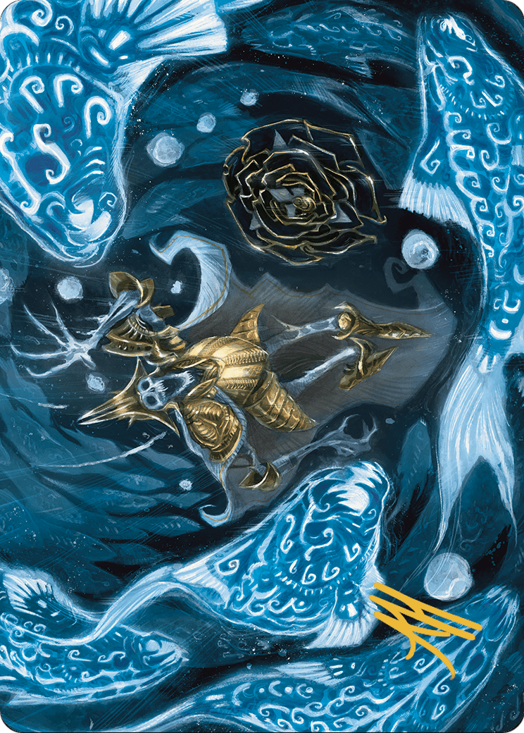 Eaten by Piranhas // Eaten by Piranhas (ALCI-011) (Borderless) [The Lost Caverns of Ixalan Art Series]