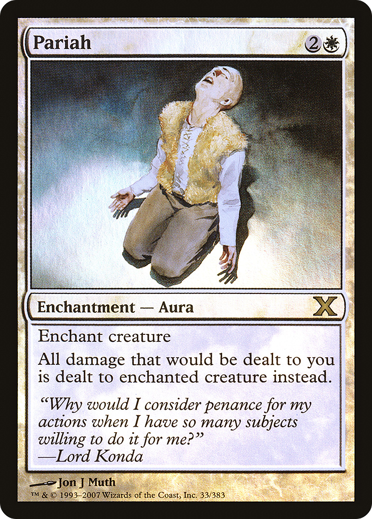 Pariah (10E-33★) [Tenth Edition] Foil