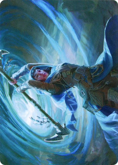 Sea Gate Stormcaller // Sea Gate Stormcaller (AZNR-050) (Borderless) [Zendikar Rising Art Series]