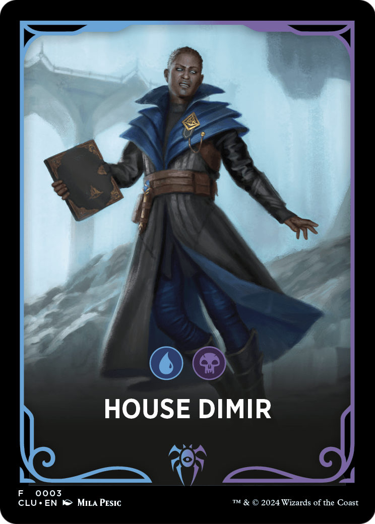 House Dimir (FCLU-003) [Ravnica: Clue Edition Front Cards]