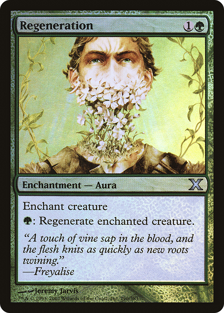 Regeneration (10E-290★) [Tenth Edition] Foil