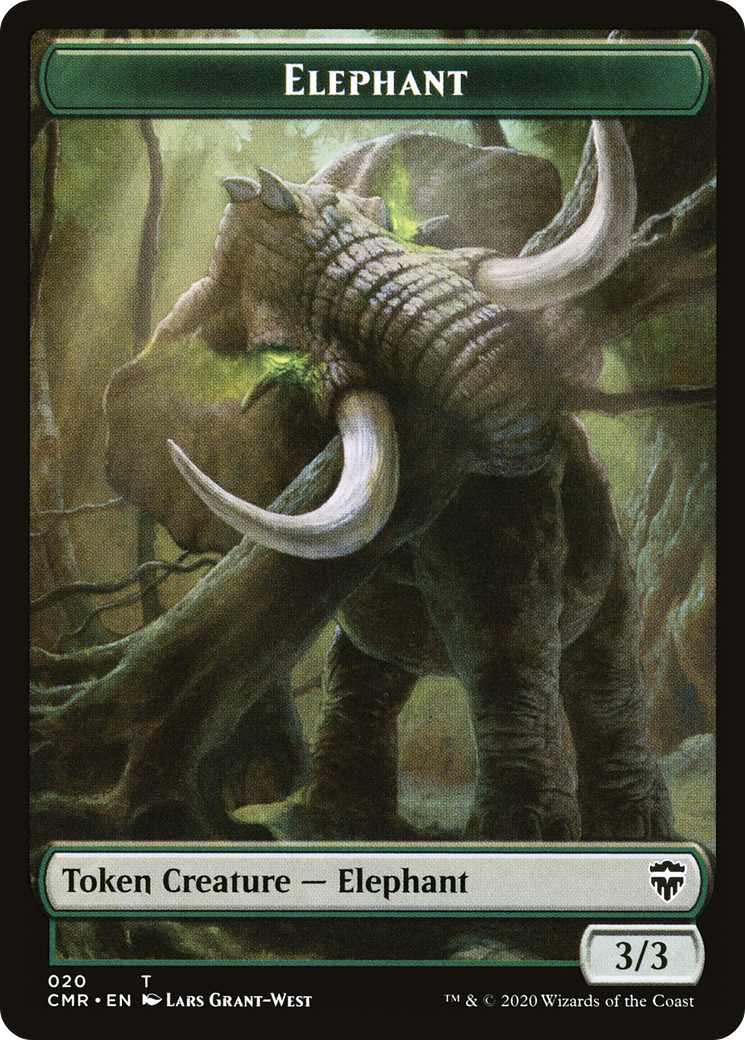 Elephant (TCMR-020) [Commander Legends Tokens]