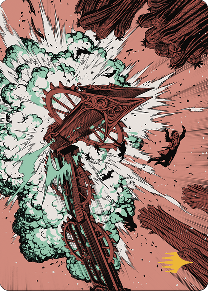 Decimate // Decimate (AOTJ-044) (Borderless) [Outlaws of Thunder Junction Art Series] Foil
