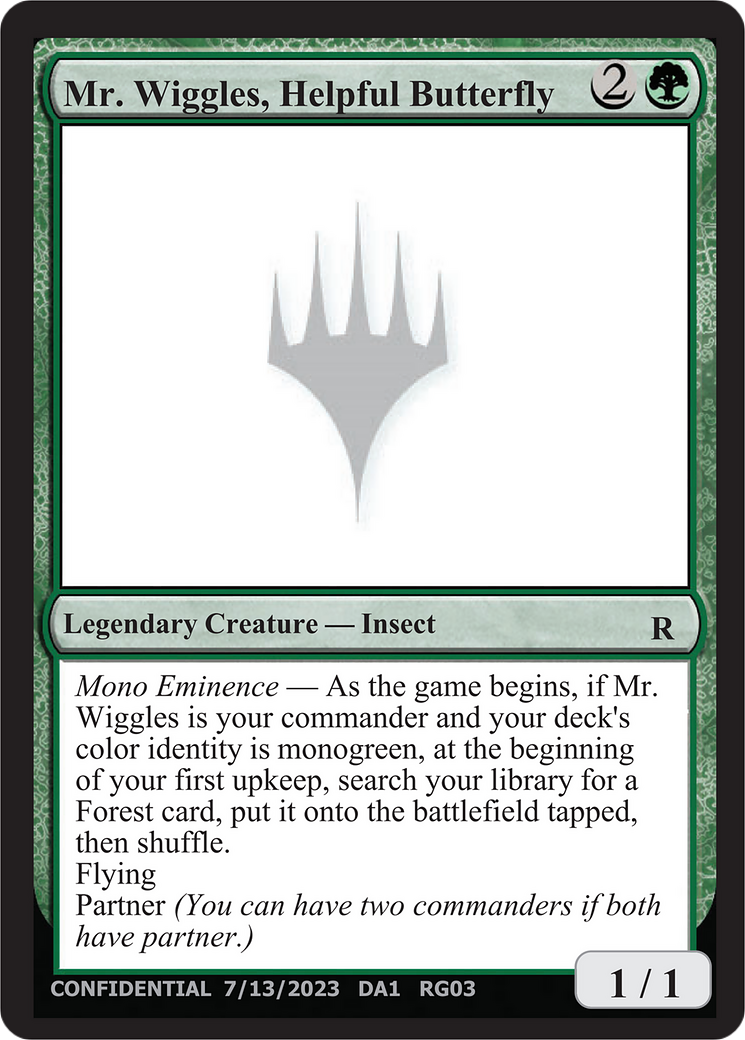 Mr. Wiggles, Helpful Butterfly [Unknown Event]
