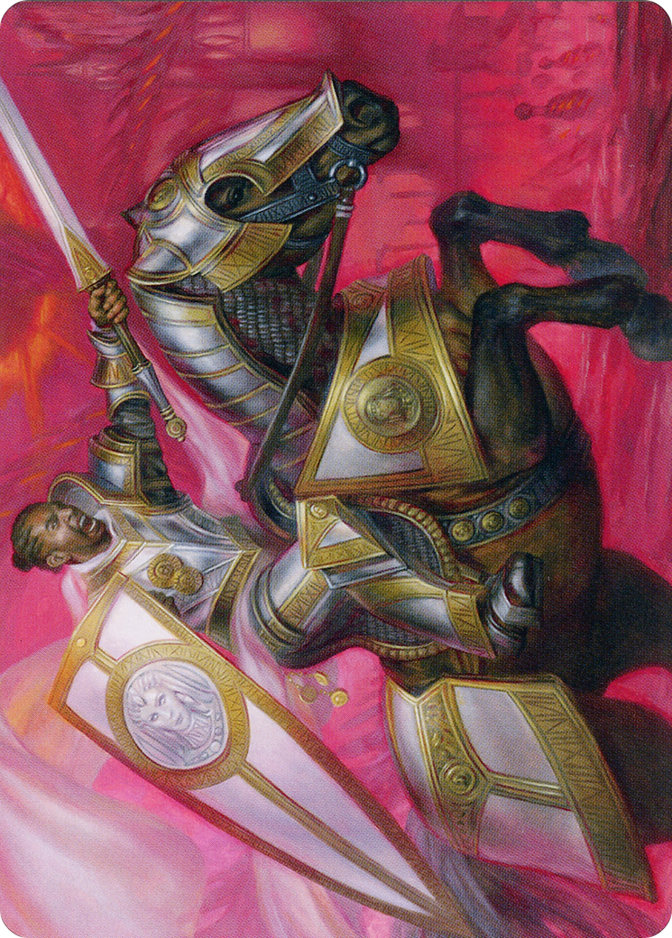 Sigiled Sentinel // Sigiled Sentinel (AMOM-009) (Borderless) [March of the Machine Art Series] Foil