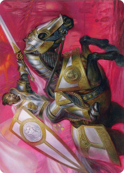 Sigiled Sentinel // Sigiled Sentinel (AMOM-009) (Borderless) [March of the Machine Art Series] Foil