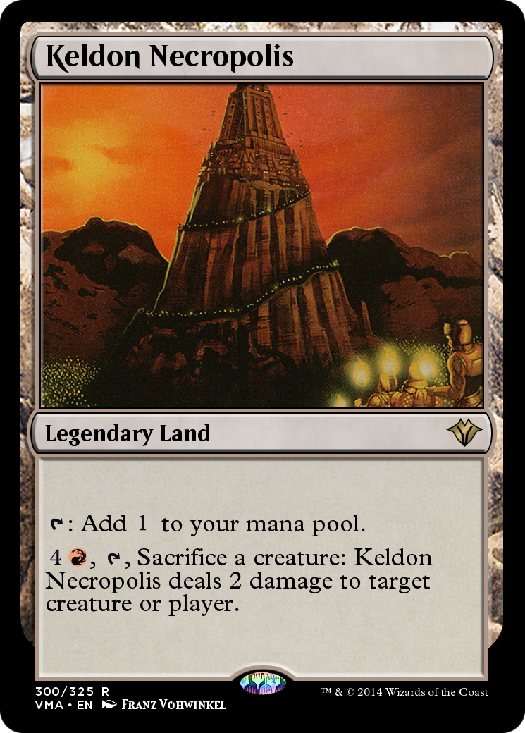 Keldon Necropolis (VMA-300) [Vintage Masters] Foil
