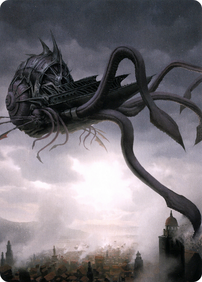 Nautiloid Ship // Nautiloid Ship (ACLB-080) (Borderless) [Battle for Baldur's Gate Art Series] Foil