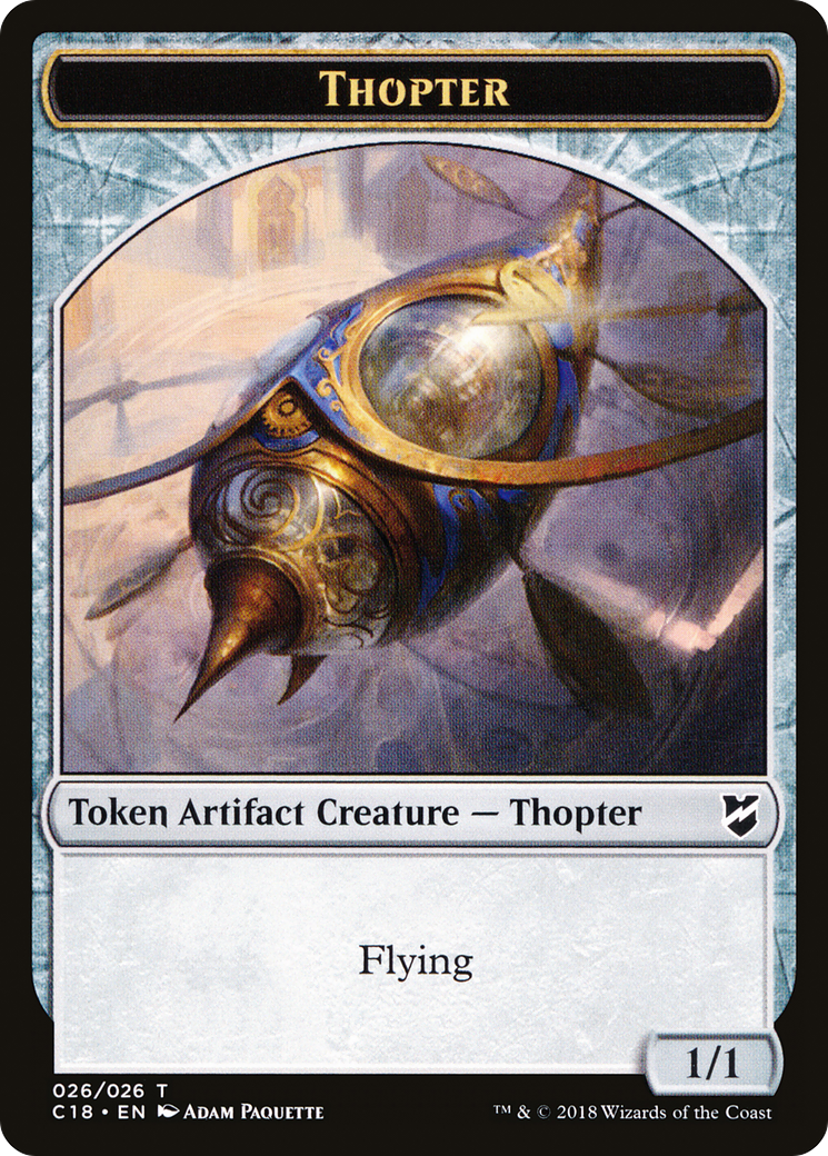 Thopter (TC18-026) [Commander 2018 Tokens]