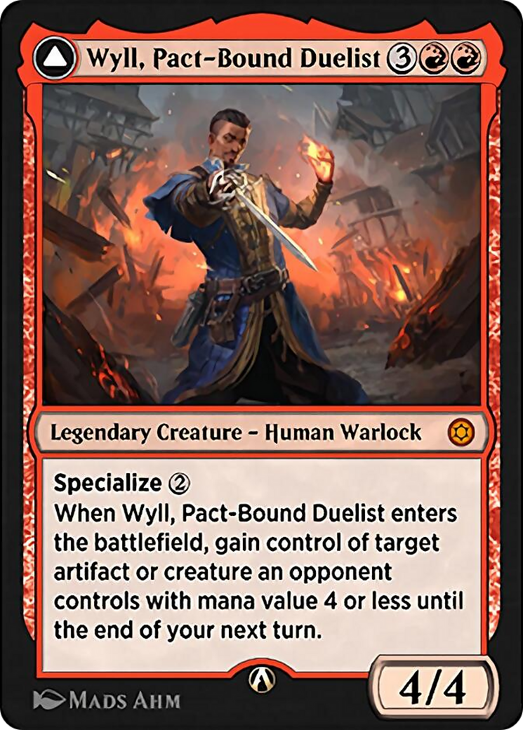 Wyll, Pact-Bound Duelist (HBG-015) [Alchemy Horizons: Baldur's Gate]