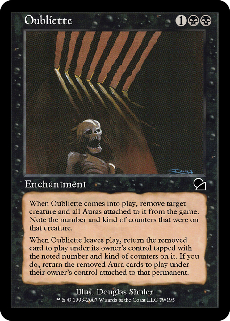Oubliette (ME1-079) [Masters Edition]
