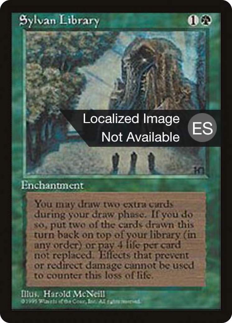 Sylvan Library (4BB-157) [Fourth Edition Foreign Black Border]