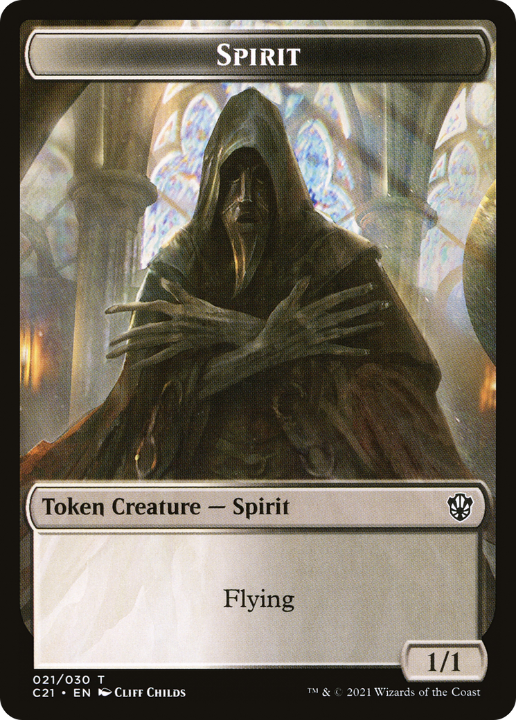 Spirit (TC21-021) [Commander 2021 Tokens]