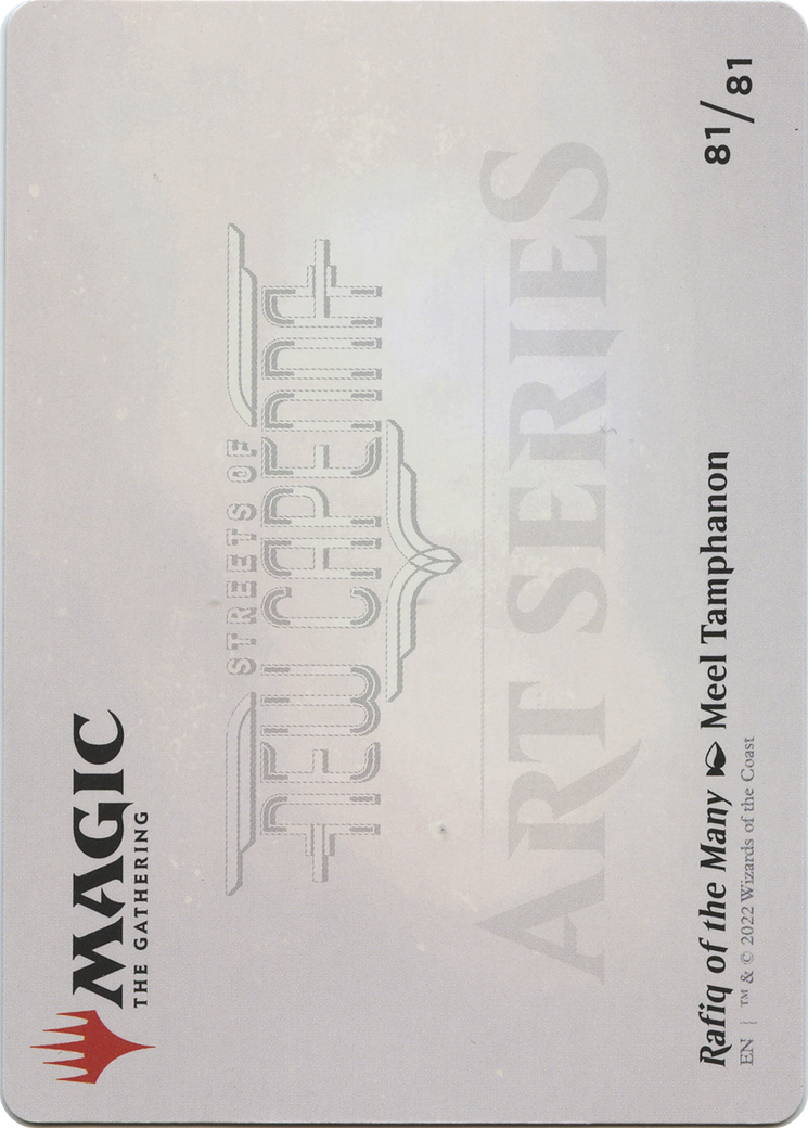 Rafiq of the Many // Rafiq of the Many (ASNC-081) (Borderless) [New Capenna Art Series] Foil