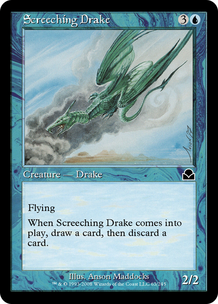 Screeching Drake (ME2-063) [Masters Edition II]