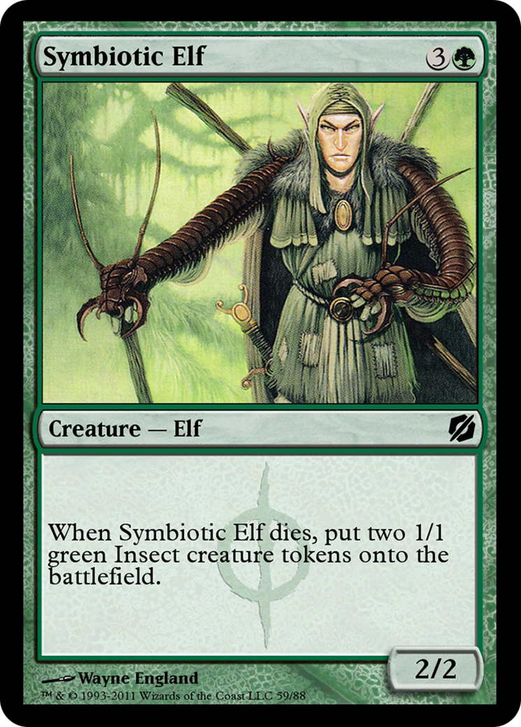 Symbiotic Elf (TD2-059) [Duel Decks: Mirrodin Pure vs. New Phyrexia]