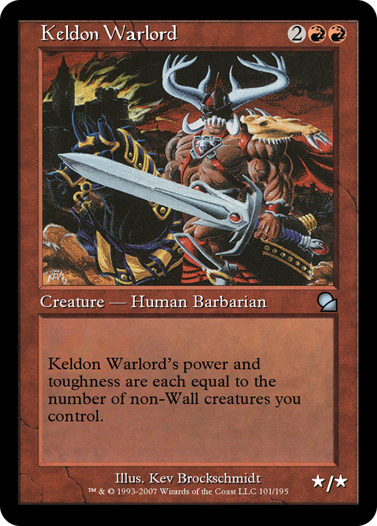 Keldon Warlord (ME1-101) [Masters Edition]