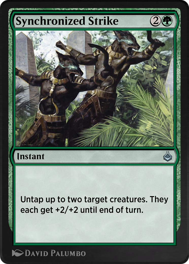 Synchronized Strike (AKR-222) [Amonkhet Remastered]