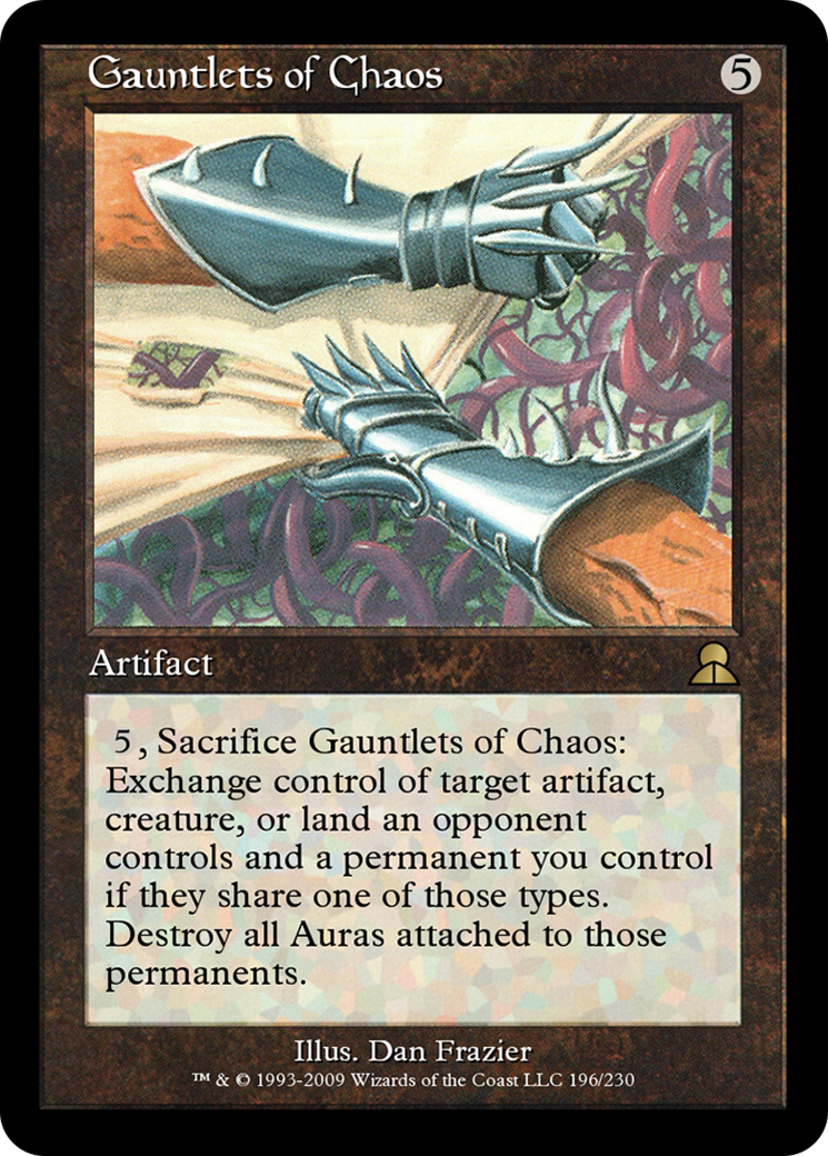 Gauntlets of Chaos (ME3-196) [Masters Edition III] Foil