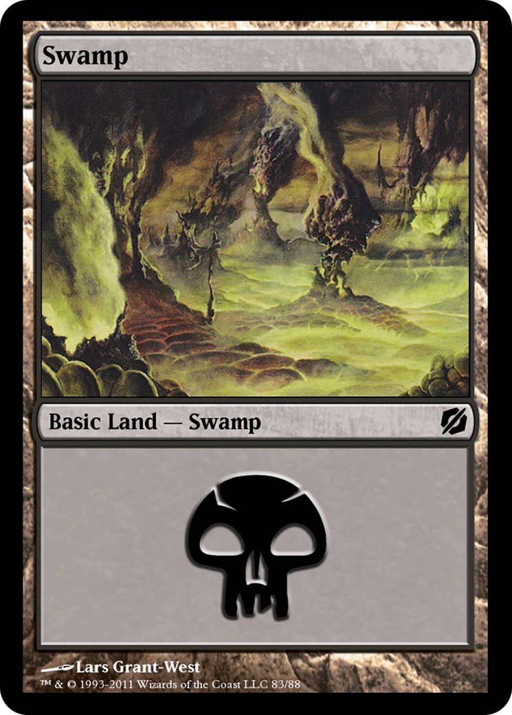 Swamp (TD2-083) [Duel Decks: Mirrodin Pure vs. New Phyrexia]
