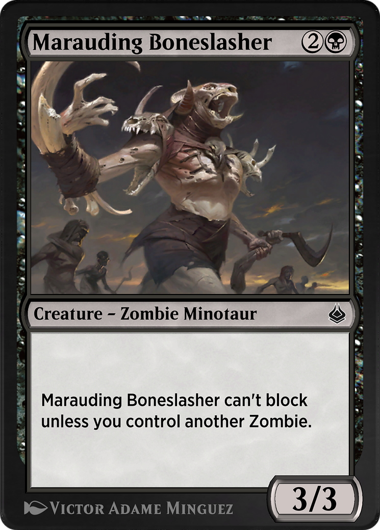 Marauding Boneslasher (AKR-115) [Amonkhet Remastered]