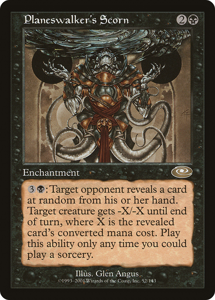 Planeswalker's Scorn (PLS-052) [Planeshift] Foil