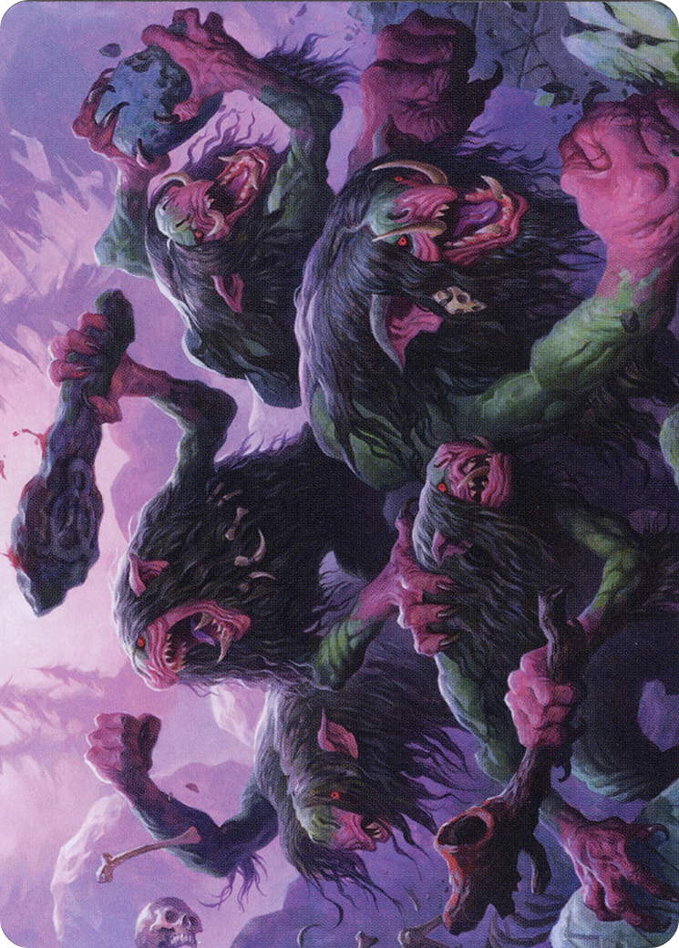 Hagi Mob // Hagi Mob (ASKHM-036) (Borderless) [Art Series: Kaldheim] Foil