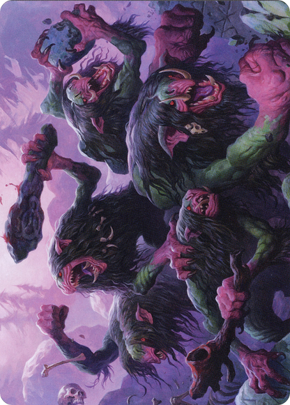 Hagi Mob // Hagi Mob (ASKHM-036) (Borderless) [Art Series: Kaldheim] Foil