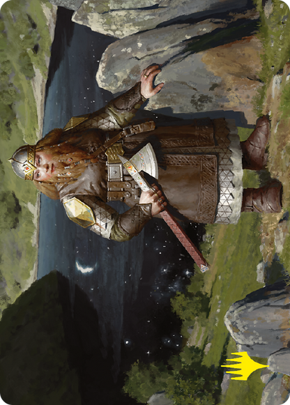 Mirrormere Guardian // Mirrormere Guardian (ALTR-012) (Borderless) [Tales of Middle-earth Art Series] Foil