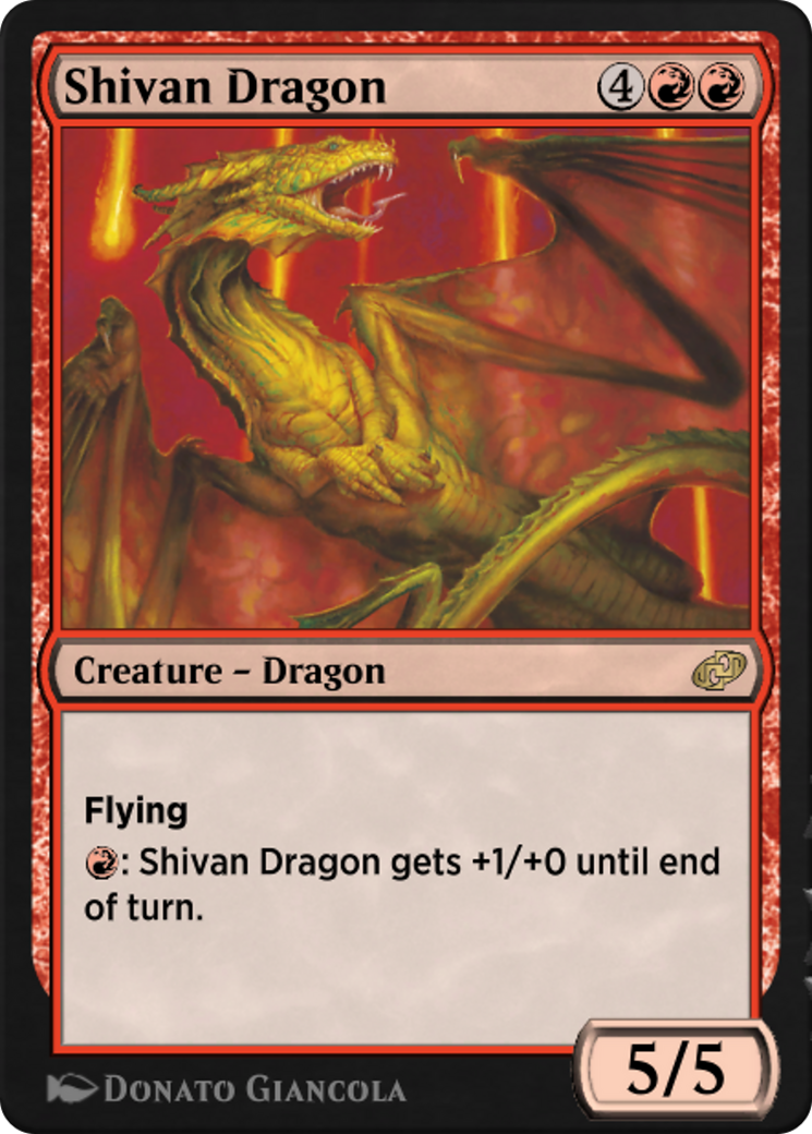 Shivan Dragon (J21-788) [Jumpstart: Historic Horizons]