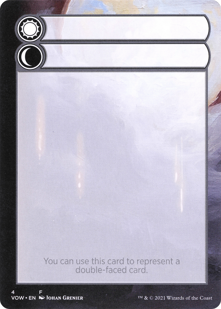 Double-Faced Substitute Card (SVOW-004) (Borderless) [Innistrad: Crimson Vow Substitute Cards]