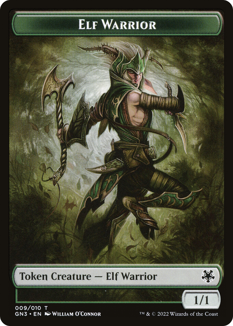Elf Warrior (TGN3-009) [Game Night: Free-for-All Tokens]