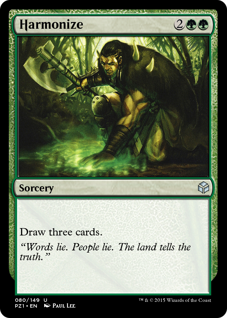 Harmonize (PZ1-080) [Legendary Cube Prize Pack]
