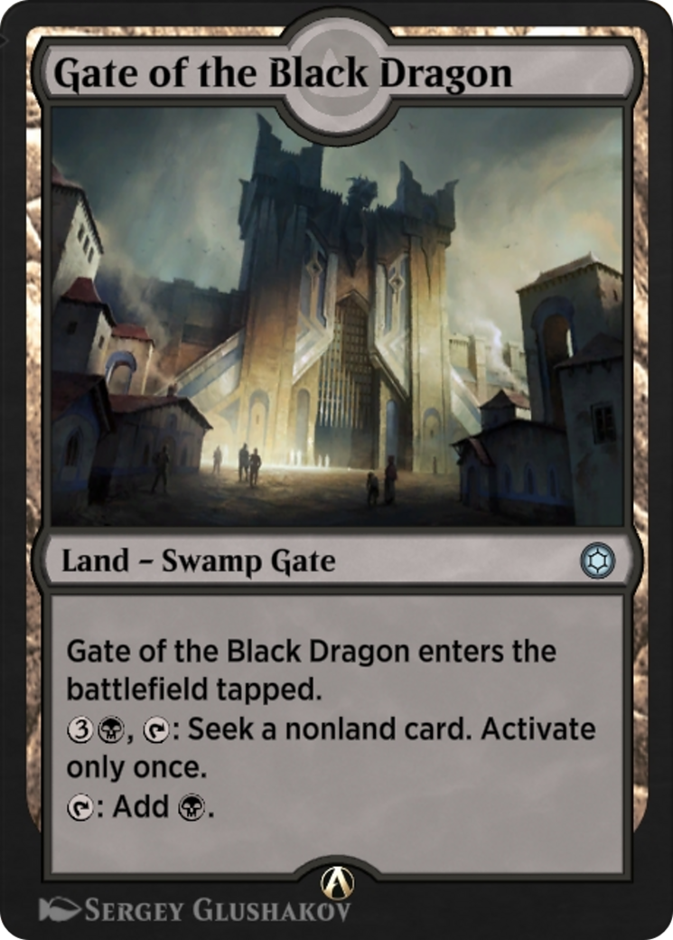Gate of the Black Dragon (HBG-077) [Alchemy Horizons: Baldur's Gate]