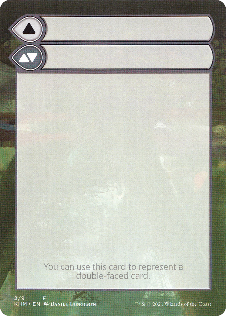 Double-Faced Substitute Card (SKHM-002) (Borderless) [Kaldheim Substitute Cards]