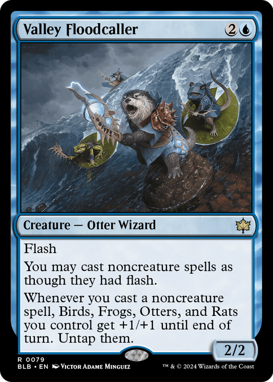 Oracle des crues de la vallée [Bloomburrow]