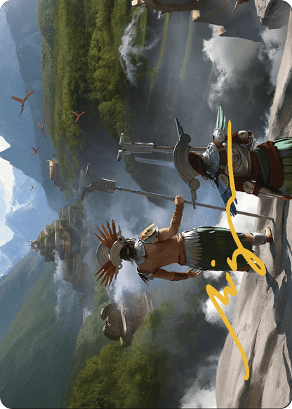 Glimpse the Core // Glimpse the Core (ALCI-025) (Borderless) [The Lost Caverns of Ixalan Art Series]