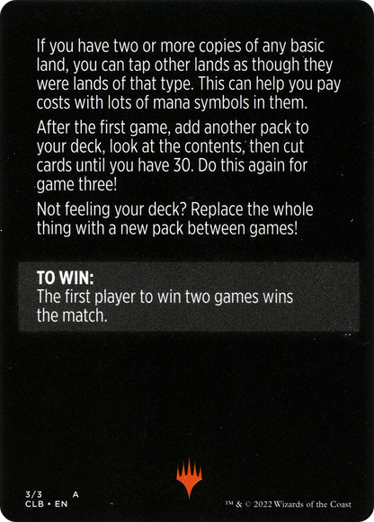 Mini-Master // Mini-Master (cont'd) (MCLB-003) [Commander Legends: Battle for Baldur's Gate Minigames]