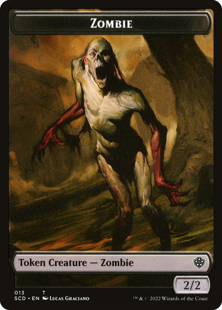 Zombie (TSCD-013) [Starter Commander Deck Tokens]
