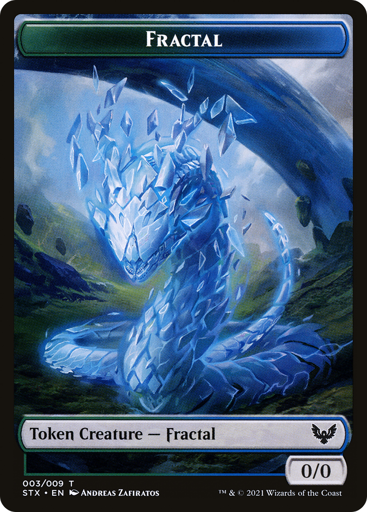 Fractal (TSTX-003) [Strixhaven: School of Mages Tokens]