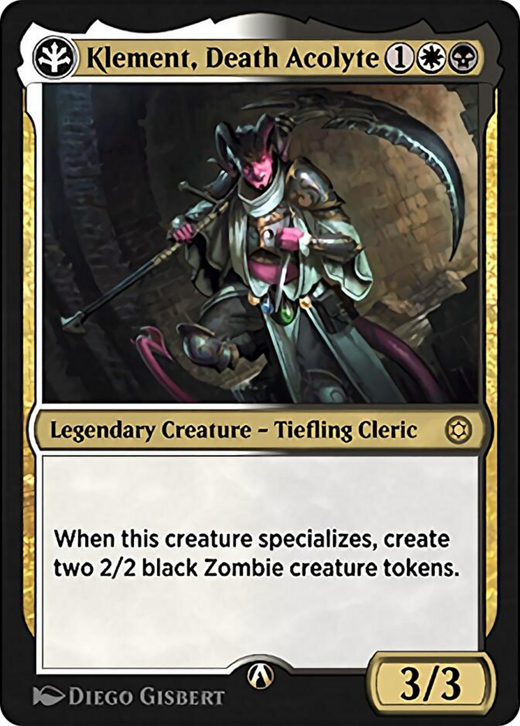 Klement, Death Acolyte (HBG-01B) [Alchemy Horizons: Baldur's Gate]