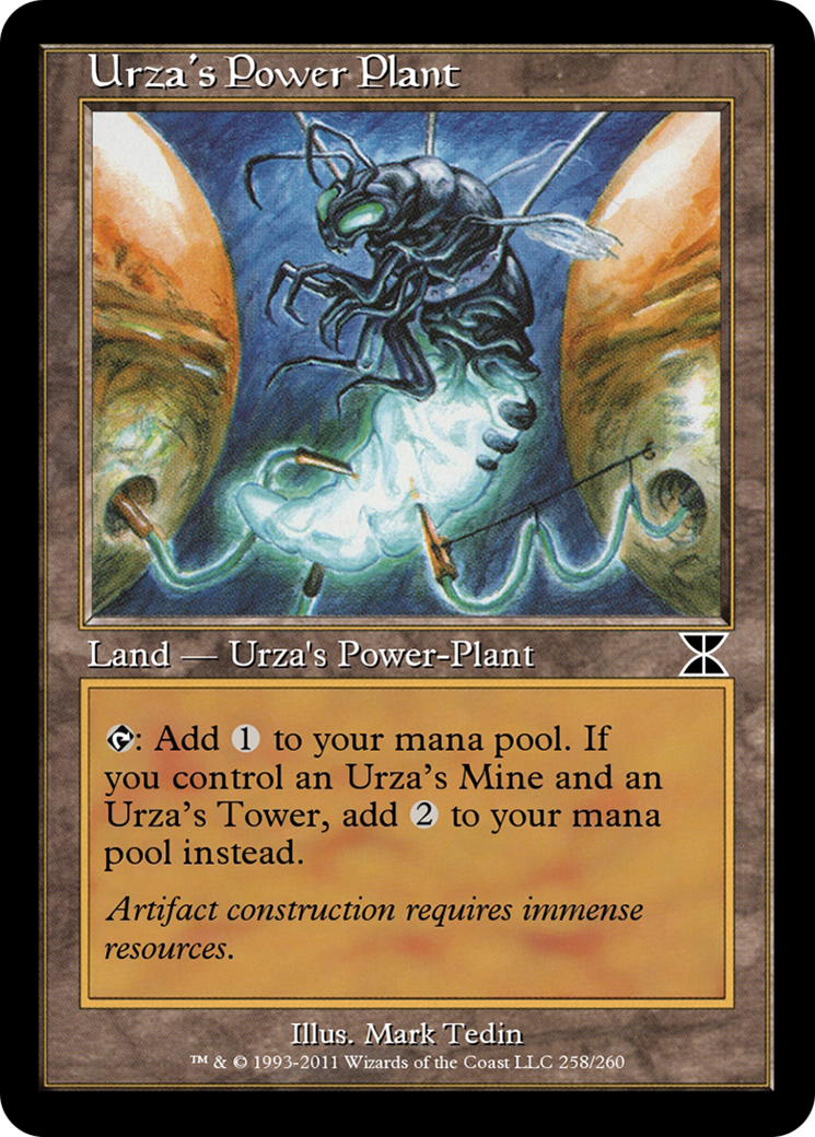 Urza's Power Plant (ME4-258B) [Masters Edition IV] Foil