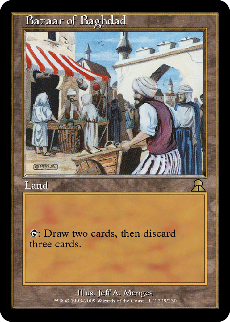 Bazaar of Baghdad (ME3-205) [Masters Edition III] Foil