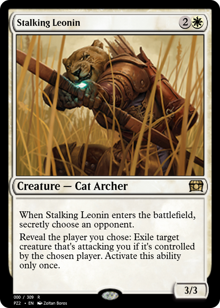 Stalking Leonin (PZ2-65769) [Treasure Chest]