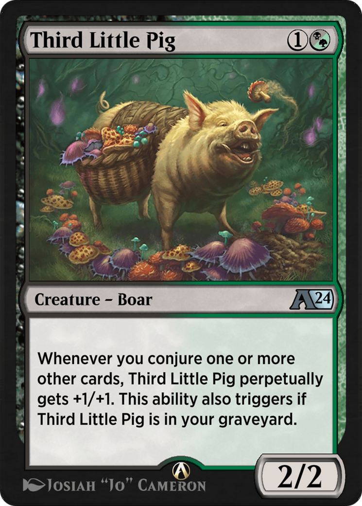 Third Little Pig (YWOE-028) [Alchemy: Wilds of Eldraine]