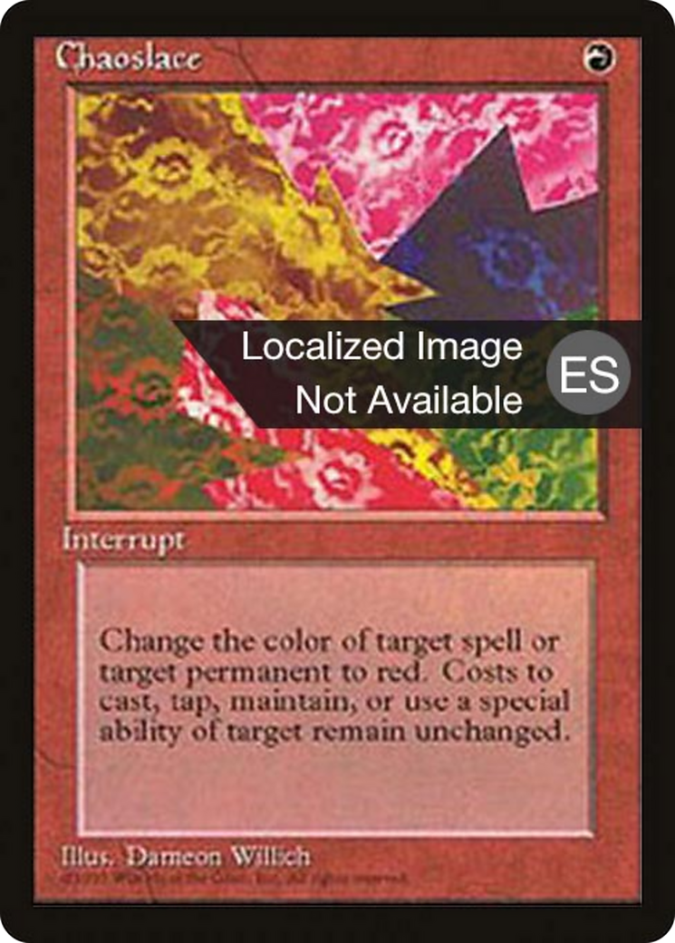 Chaoslace (4BB-182) [Fourth Edition Foreign Black Border]