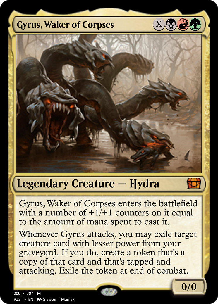 Gyrus, Waker of Corpses (PZ2-70661) [Treasure Chest] Foil